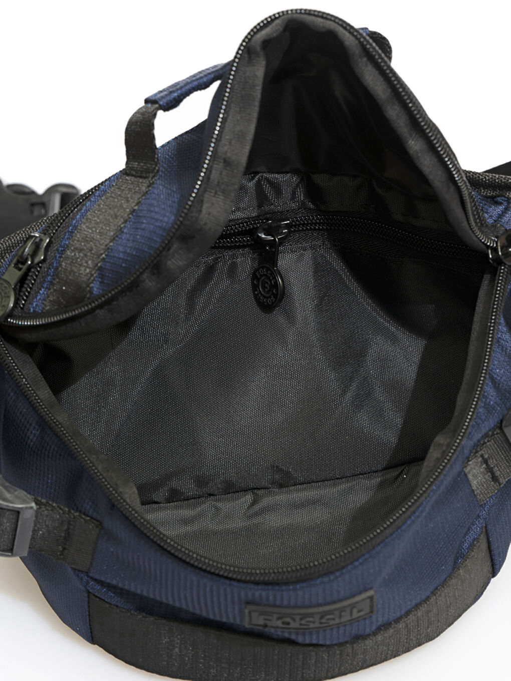 Mavi Fossil Etiket Detaylı Unisex Bel Çantası-3