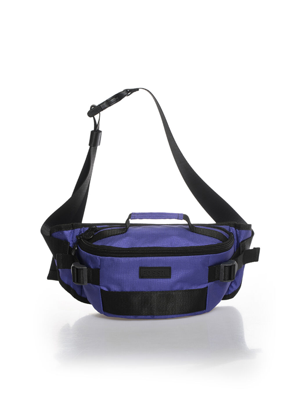 Mor Fossil Etiket Detaylı Unisex Bel Çantası