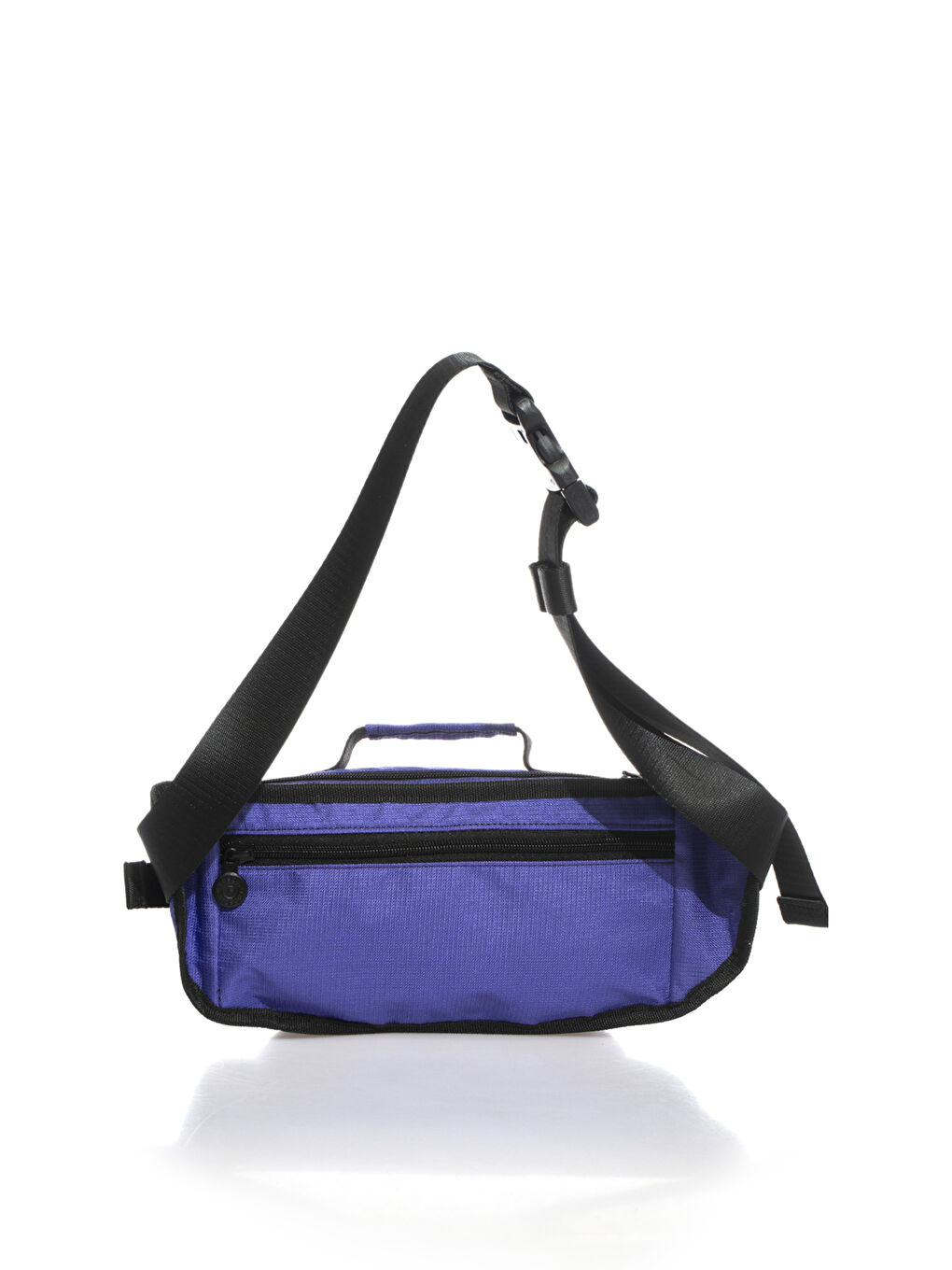 Mor Fossil Etiket Detaylı Unisex Bel Çantası-2