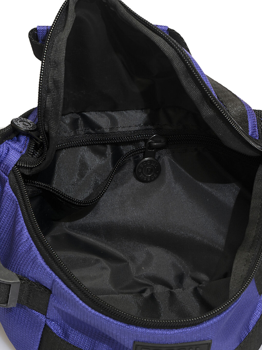 Mor Fossil Etiket Detaylı Unisex Bel Çantası-3