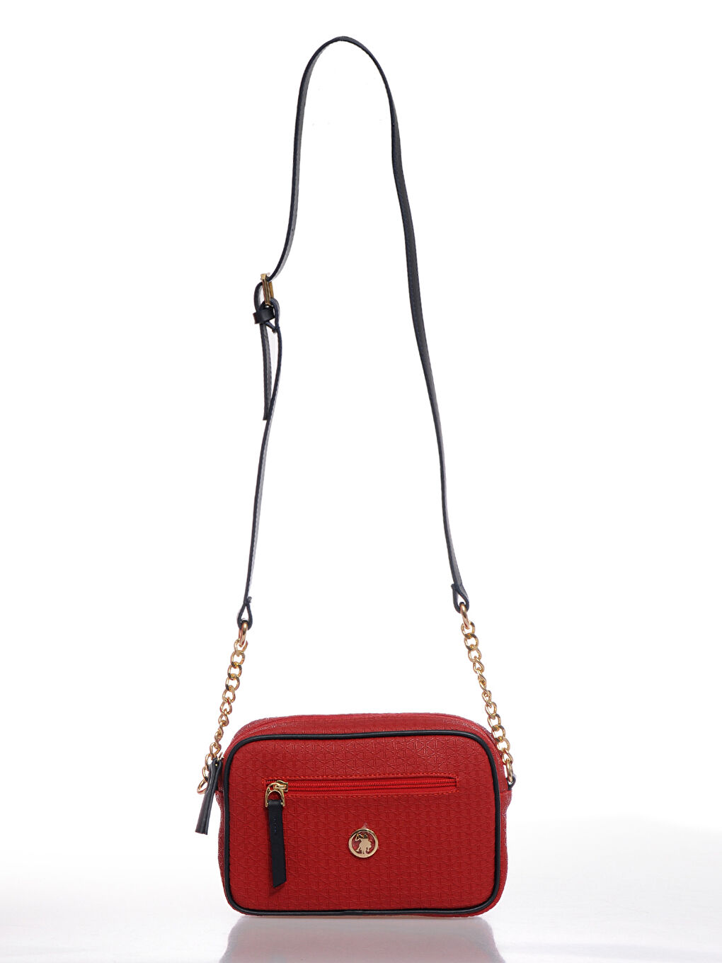 Kırmızı U.S. Polo Assn. Kadın Çapraz Çanta