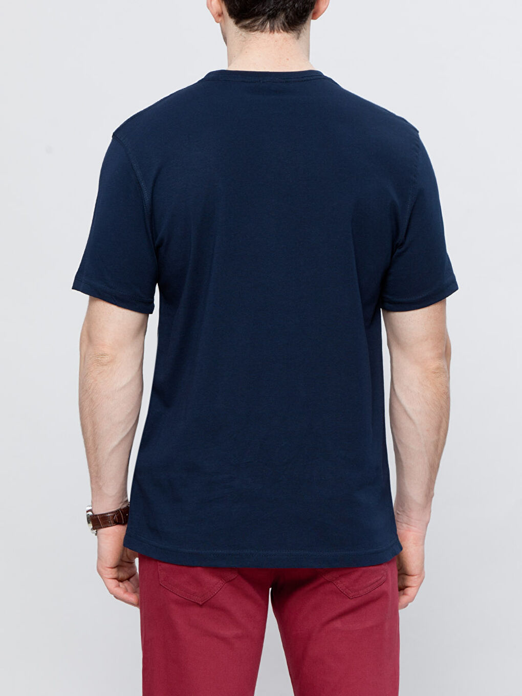 LCWAIKIKI Basic Crew Neck Basic Short Sleeve Cotton T-Shirt -6Y2007Z8-DWP