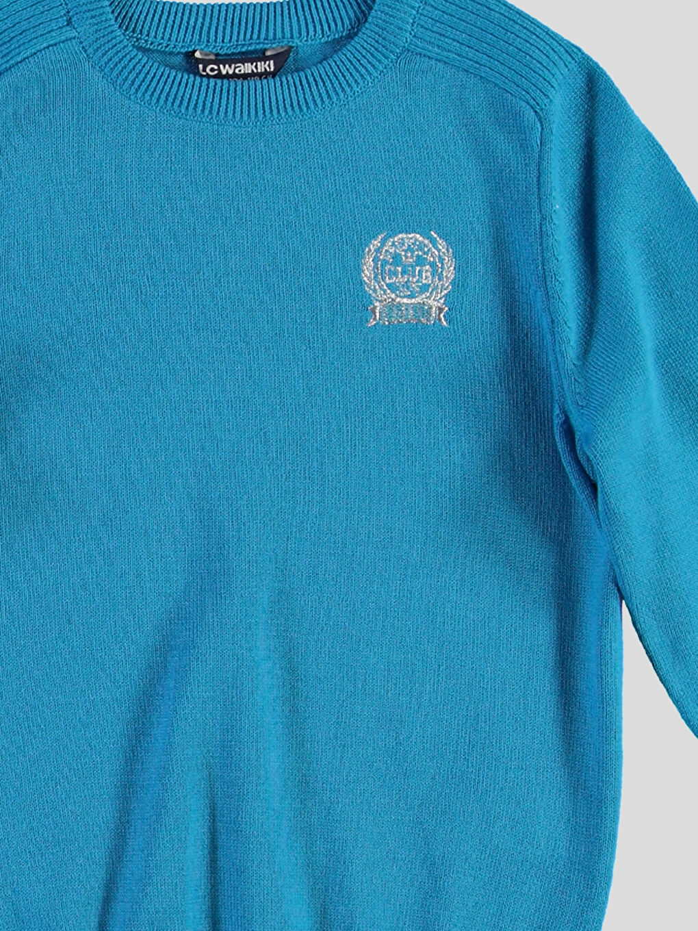 Unisex TURQUOISE Sweater-1