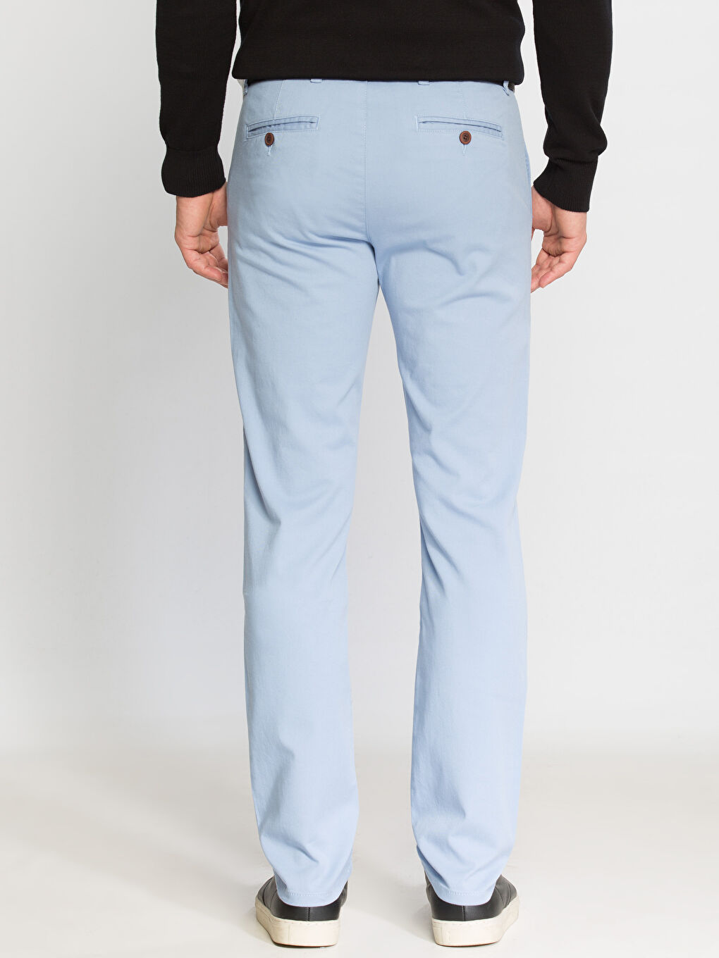 Pantalon chino BLEU Homme-1