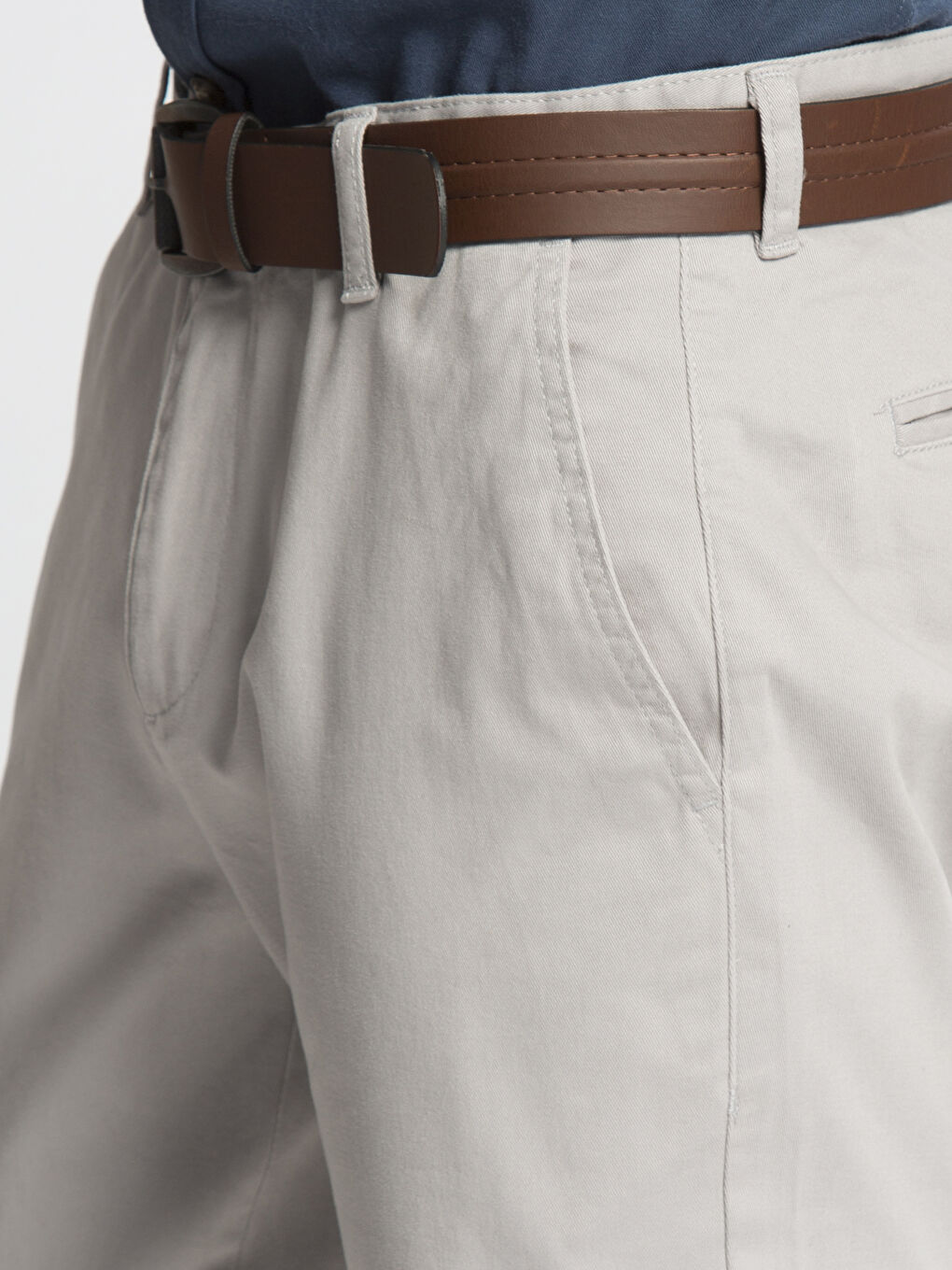 Pantalon chino GRIS Homme-3