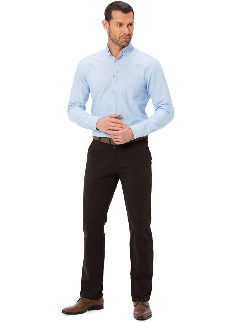 Kahverengi Çikolata Kahve Chino Pantolon