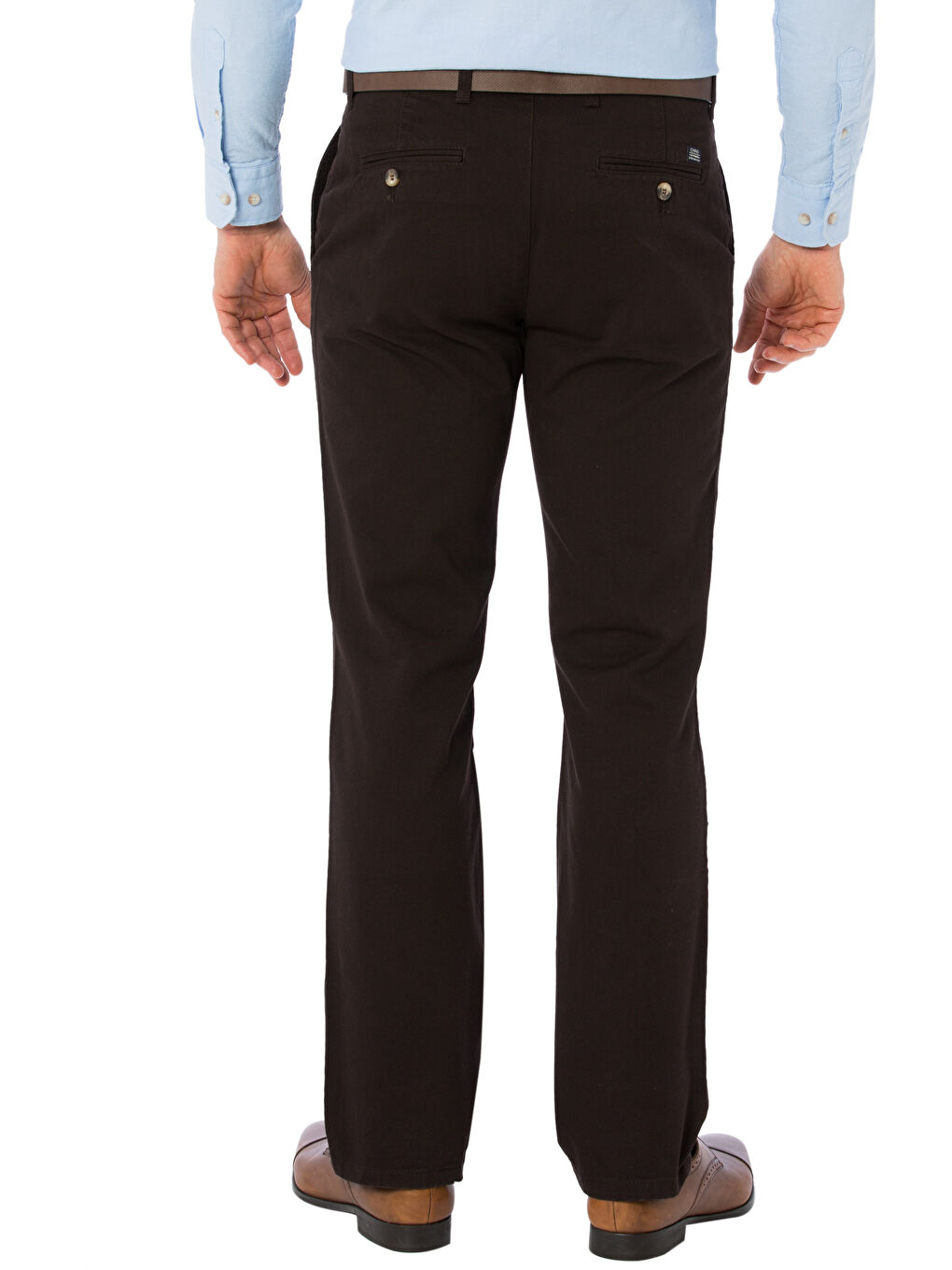 Kahverengi Çikolata Kahve Chino Pantolon-2
