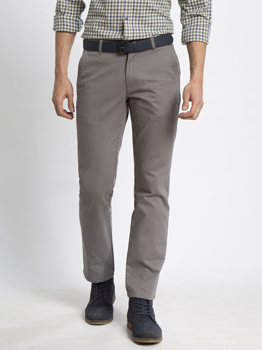 Pantalon chino GRIS Homme