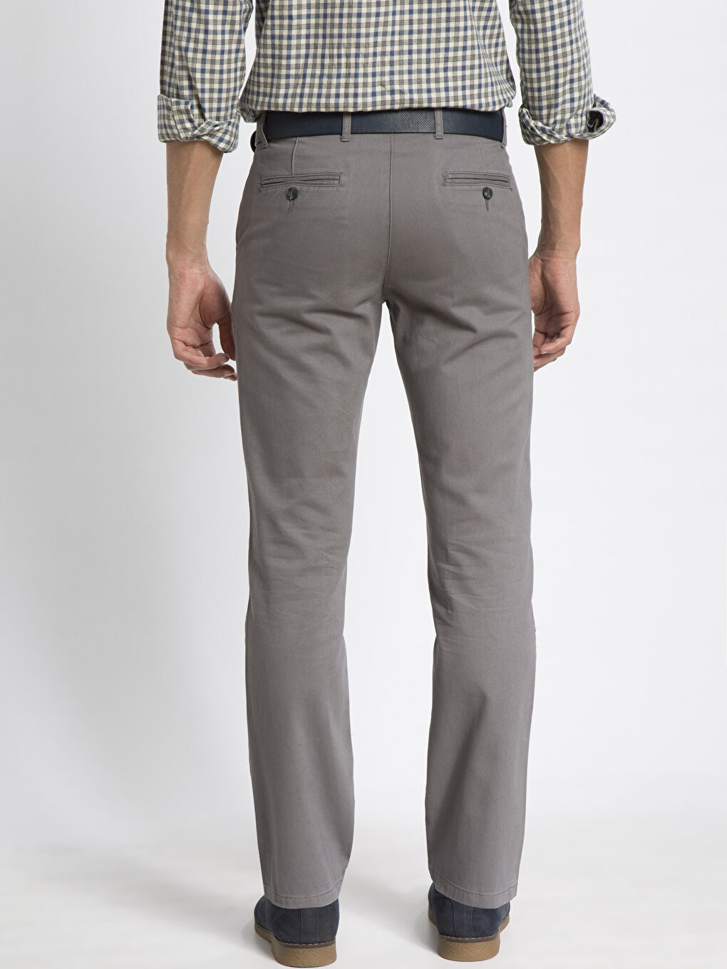 Pantalon chino GRIS Homme-1