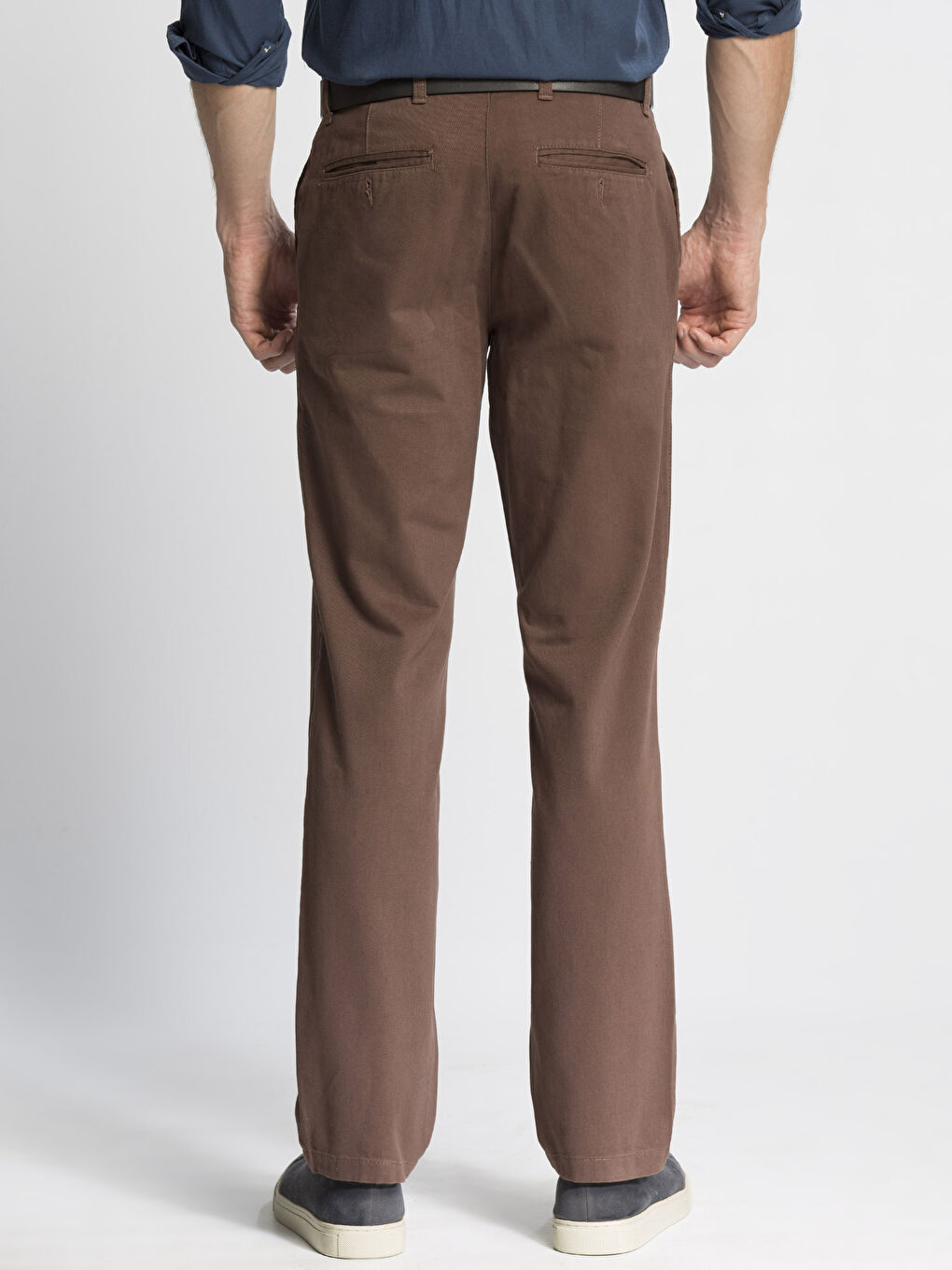 Man BROWN Chino Trousers-1
