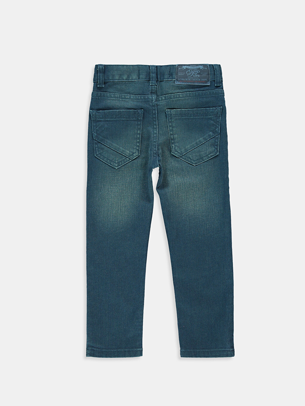 Yeşil Rodeo Jean Pantolon-1