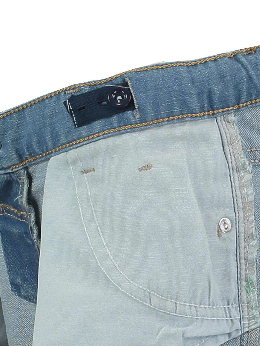 S. Açık İndigo Rodeo Jean Pantolon-2