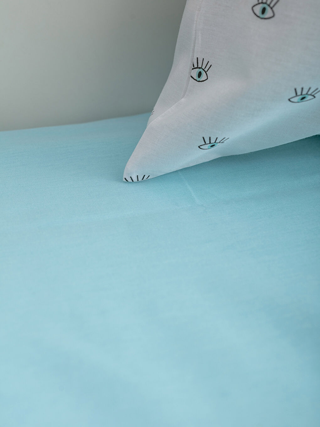 Mavi Baskılı Çift Kişilik Nevresim Takımı-2