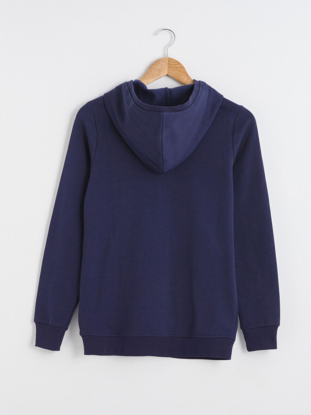 Hooded Collar Regular Long Sleeve Women's Cardigan-5