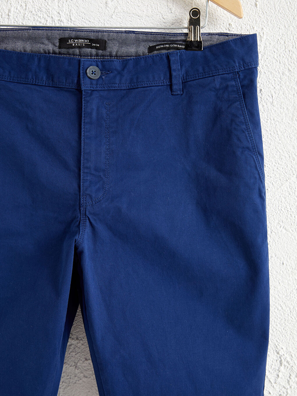 LCWAIKIKI Classic Extra Slim Fit Chino Trousers -7K4702Z8-KQH