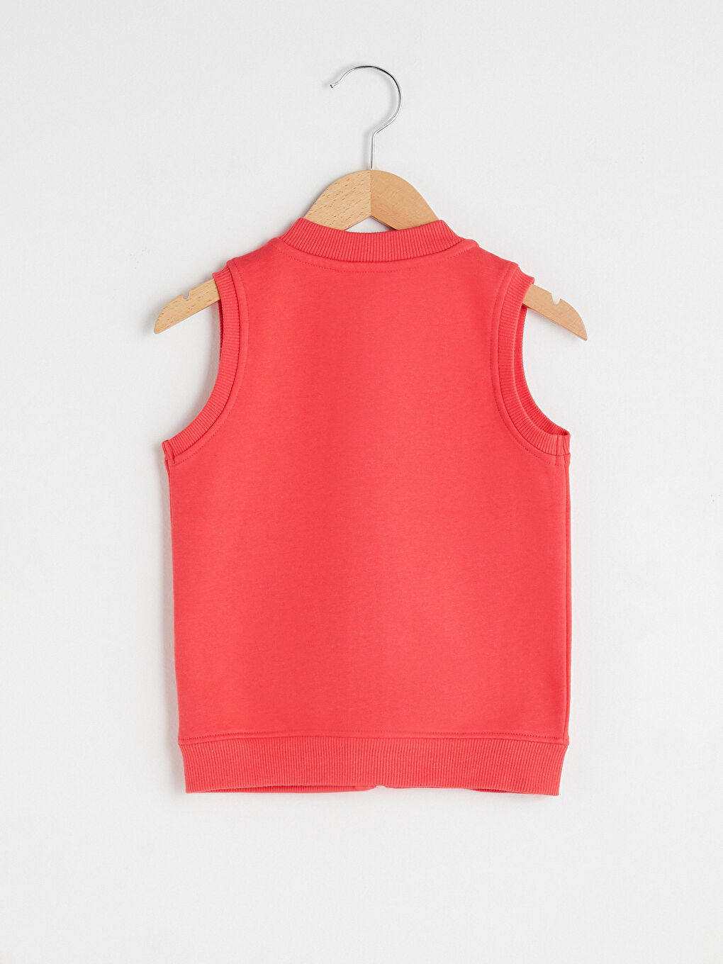 Basic Girl Vest With Zipper-1