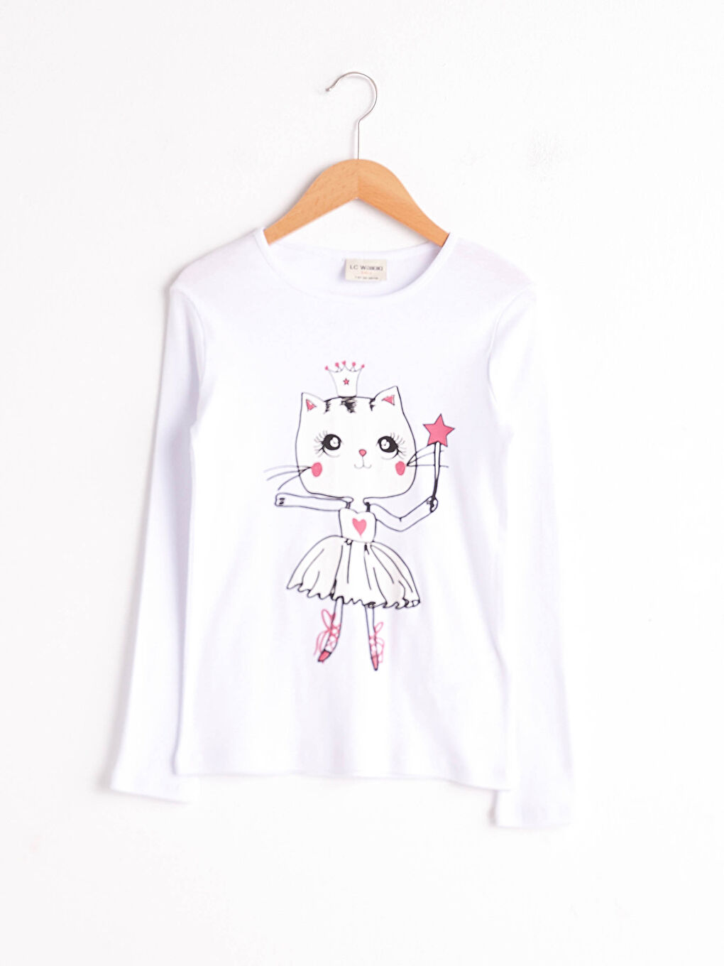 Girl's Striped Cotton T-Shirt-1
