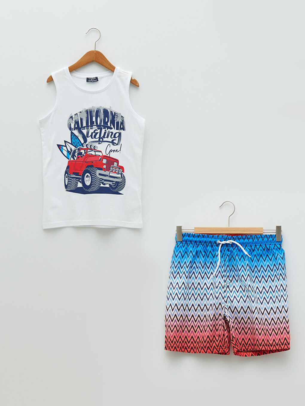 Boy’s Printed Swim Set