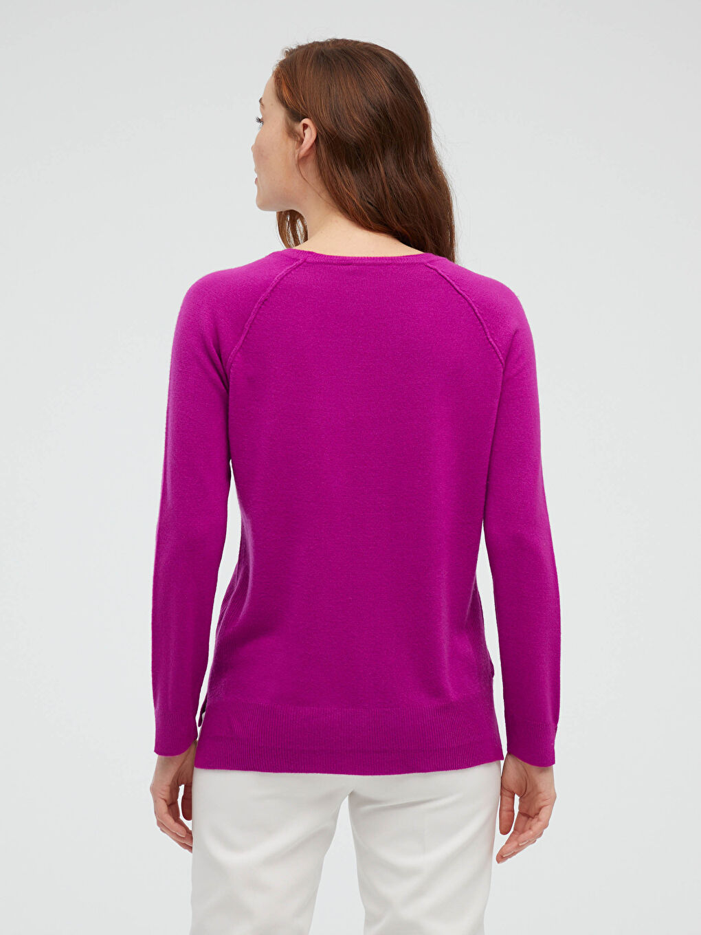 Πουλόβερ Ακρυλικό με Στρογγυλή Λαιμόκοψη-4