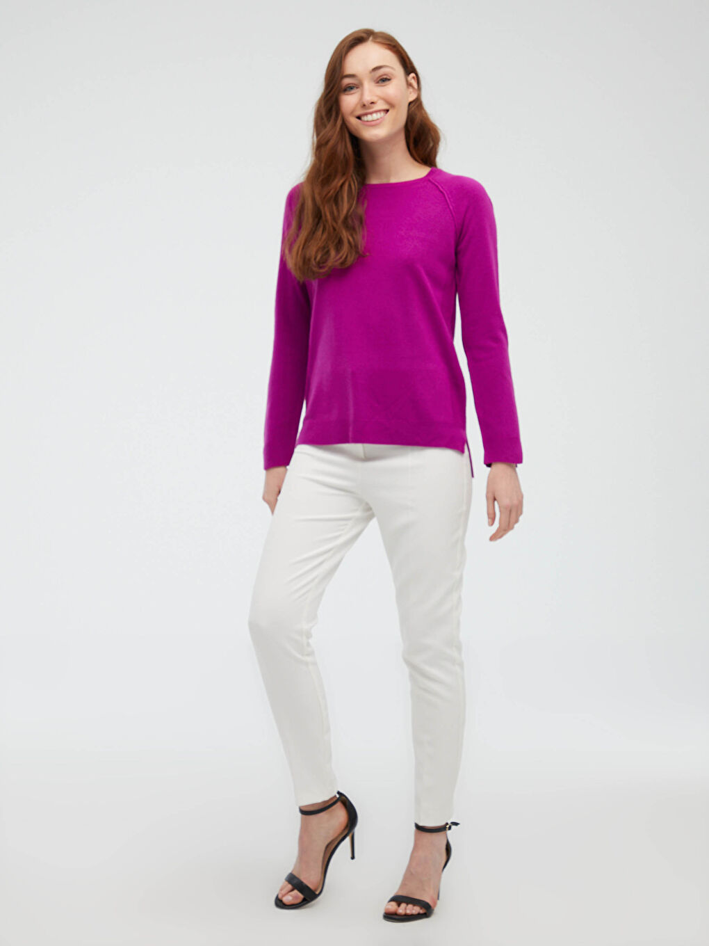 Πουλόβερ Ακρυλικό με Στρογγυλή Λαιμόκοψη-2