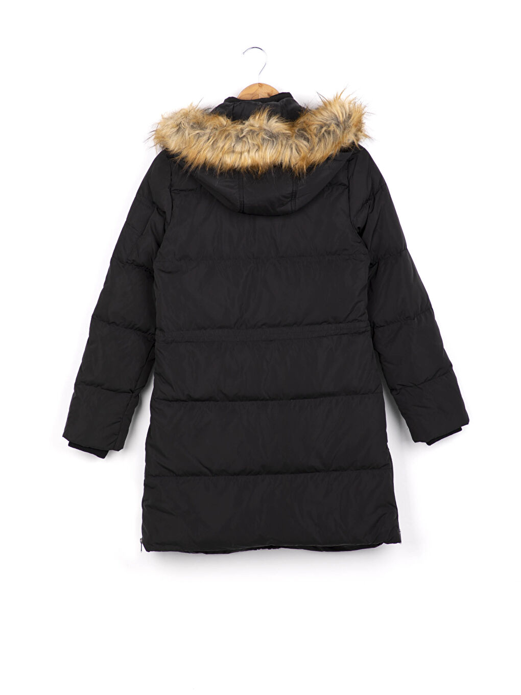 Heavy Short Coat with Hood-1