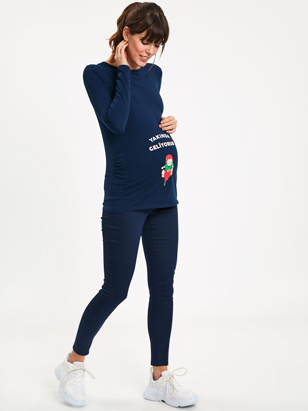 Брюки Скинни Для Беременных-1