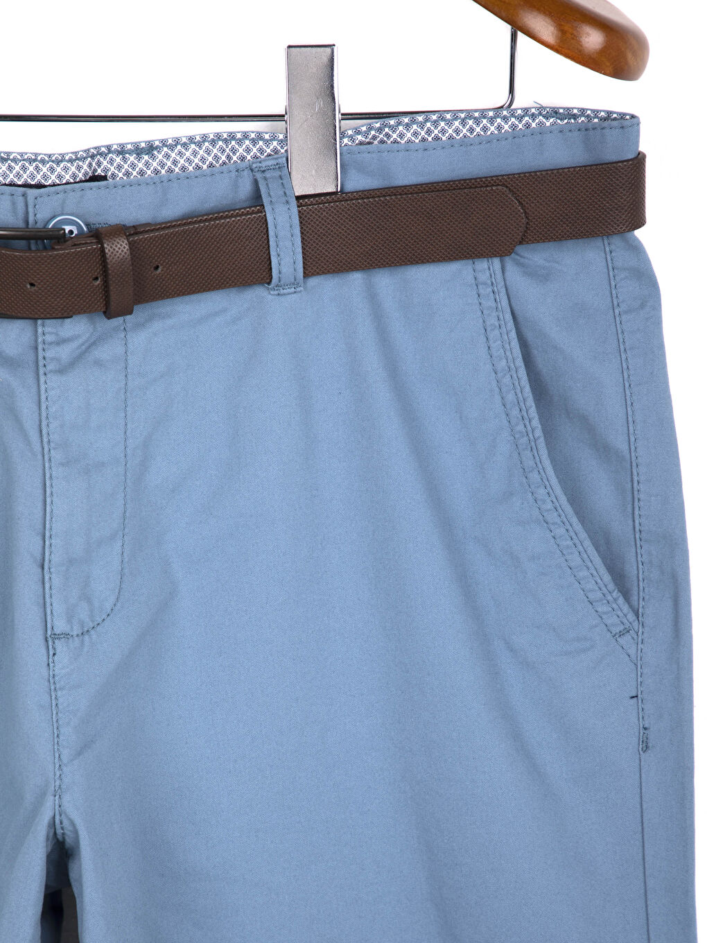 Шорты из габардина стандартного кроя-2