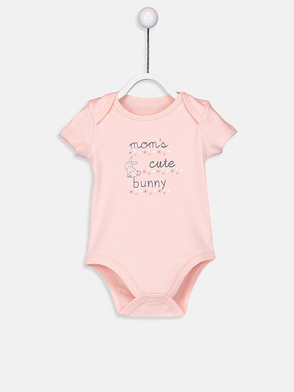 Ekru Yenidoğan Çıtçıtlı Body 2'li-3