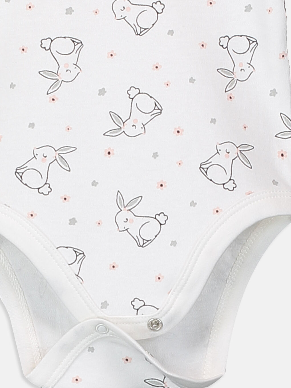 Ekru Yenidoğan Çıtçıtlı Body 2'li-6