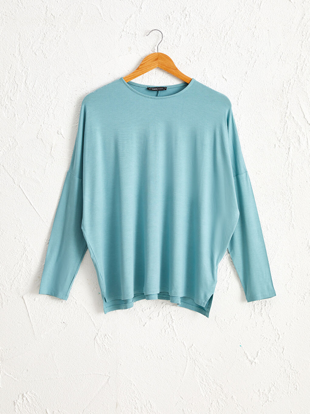 Plain Basic Loose Fit Viscose T-Shirt