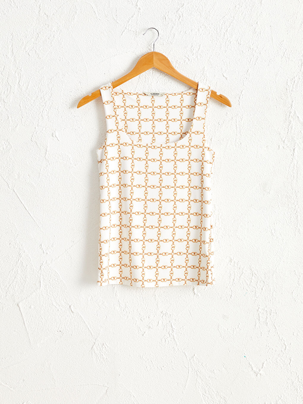 Žena EKRU Majica bez rukava