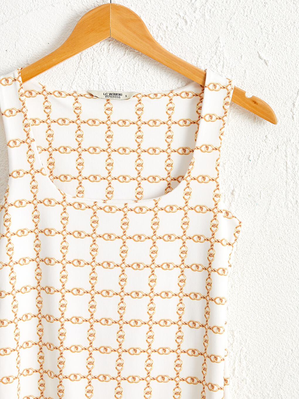 Žena EKRU Majica bez rukava-2