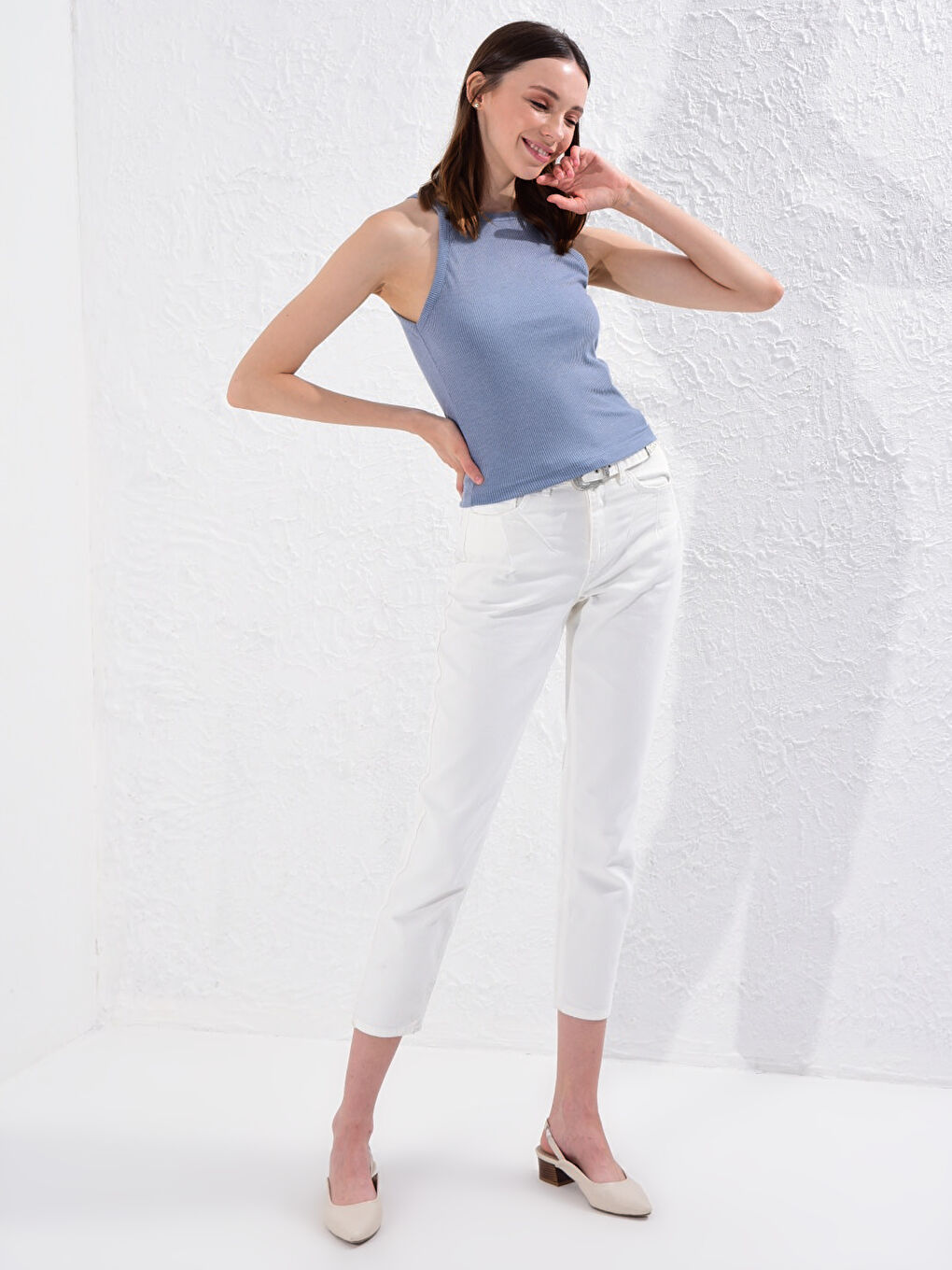 Stretch Viscose Tank Top-3