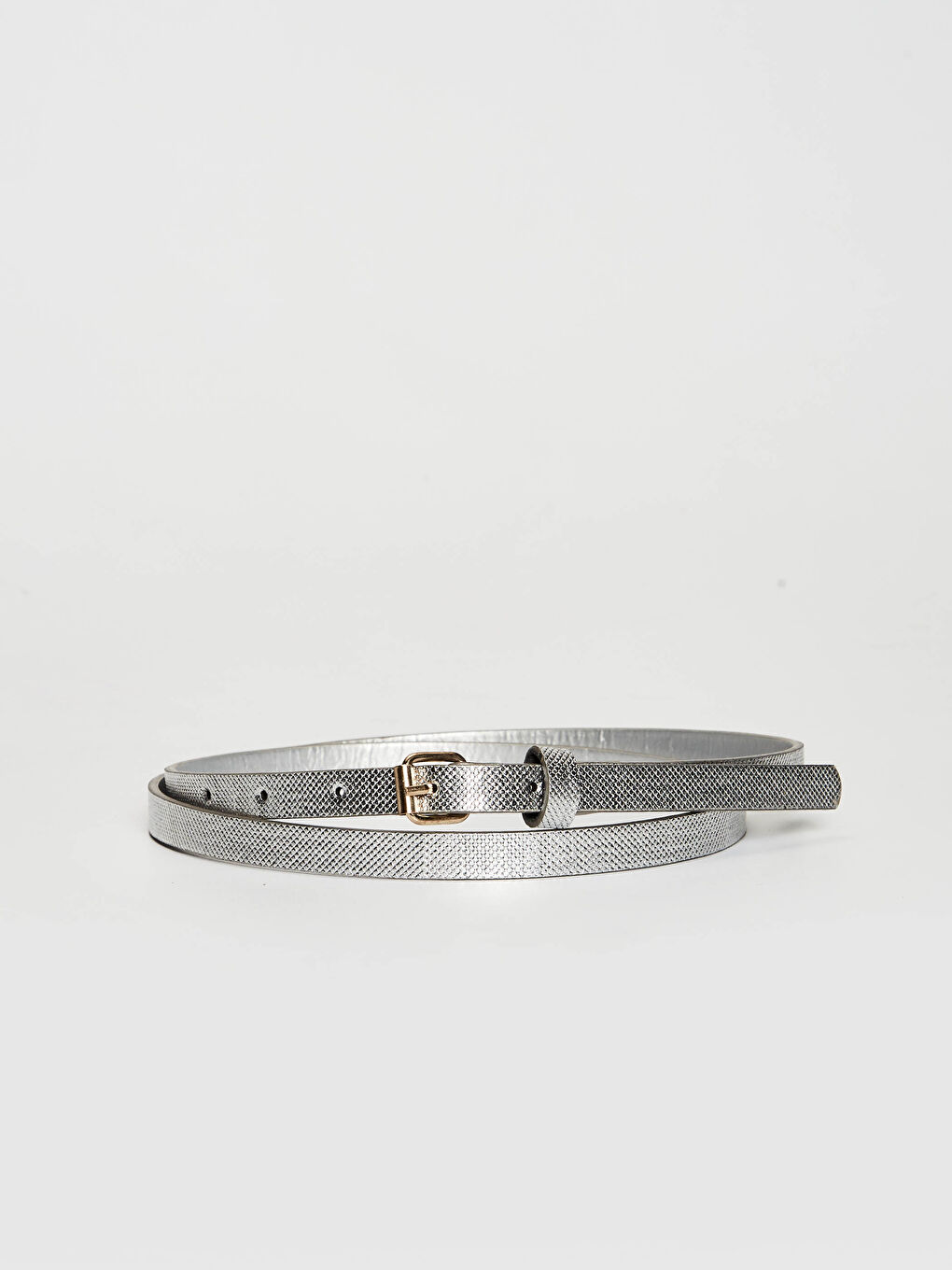 Karışık Deri Görünümlü Kemer 3'lü-1