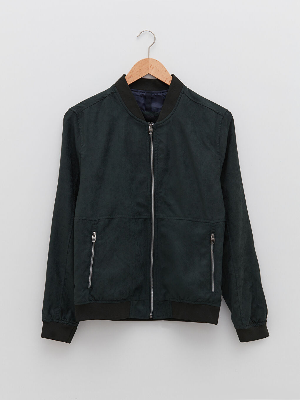 College Collar Straight Long Sleeve Pocket Detailed Women's Coat