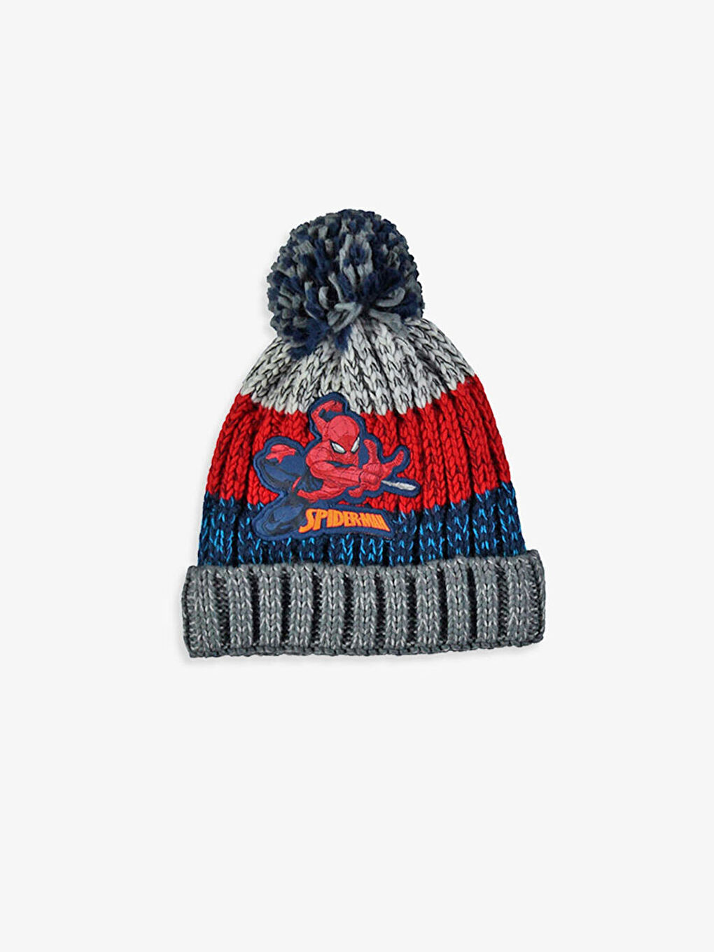 Boy’s Spiderman Printed Tricot Scarf and Beret-3