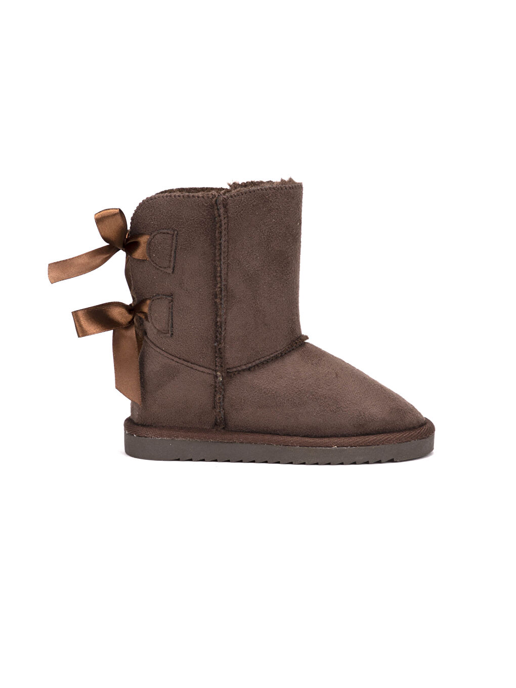 Қыздың бантикпен безендірілген етігі-1