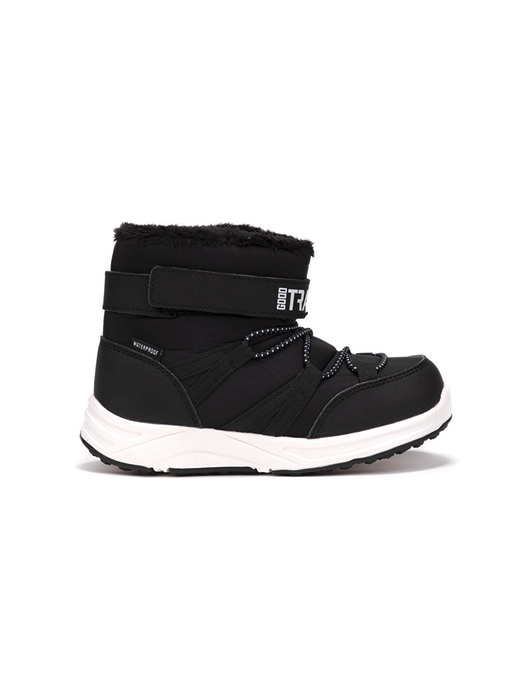 Зимние сапоги с застежкой-липучкой для мальчиков-1