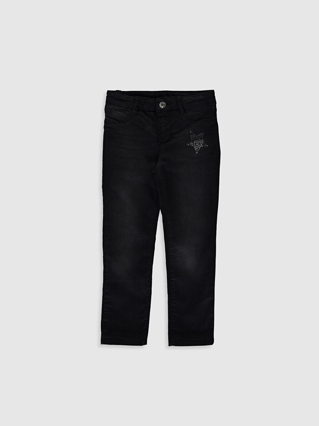 LCW Kids Slim Fit Girl Denim Trousers -9WH911Z4-326