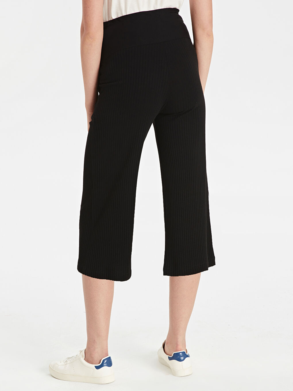 Self-Patterned Maternity Trousers-2
