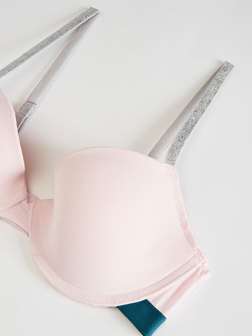 Pembe Balenli Pamuklu Damla Sütyen 2'li-3