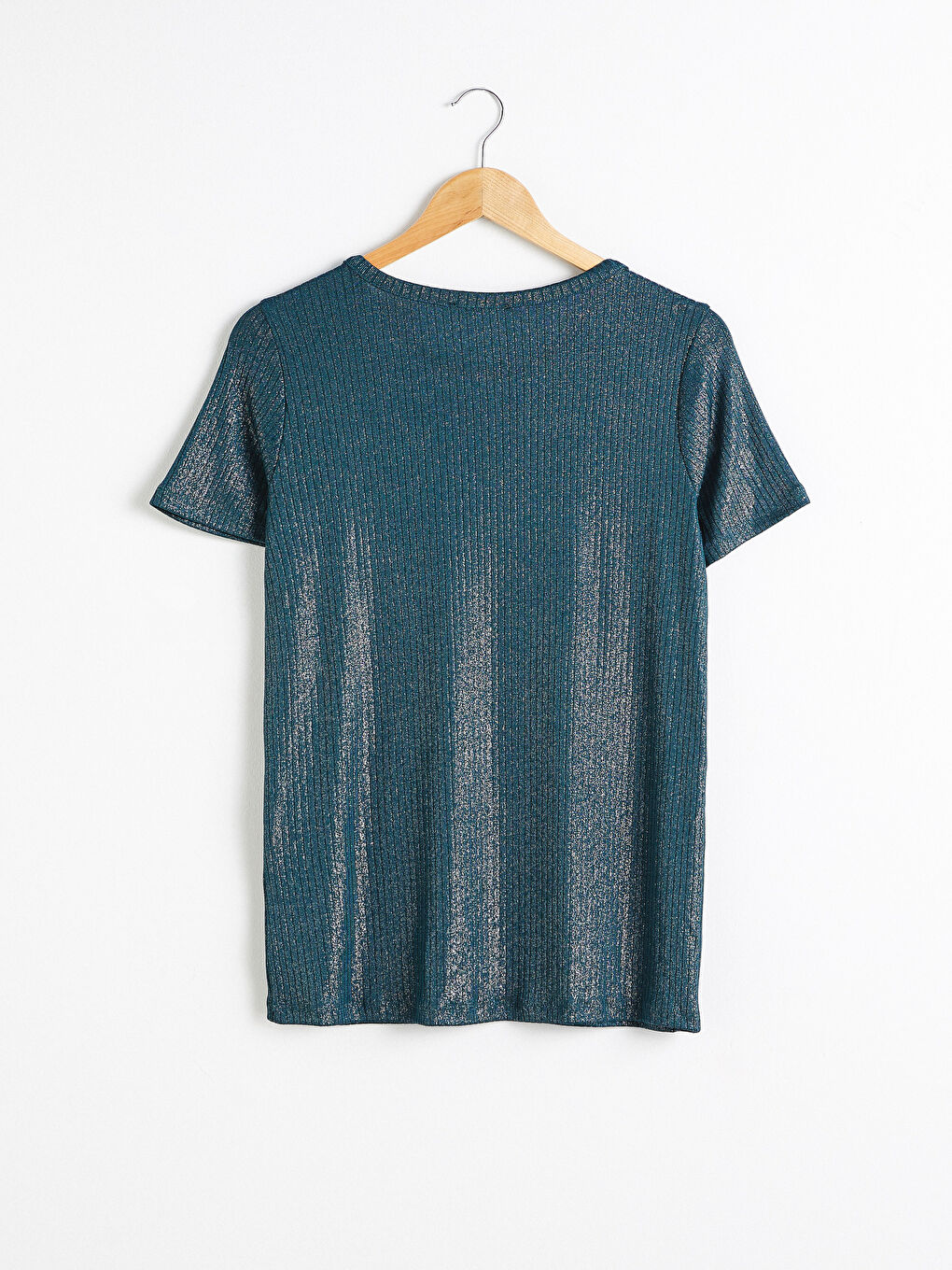 Stretchy Textured T-Shirt-6