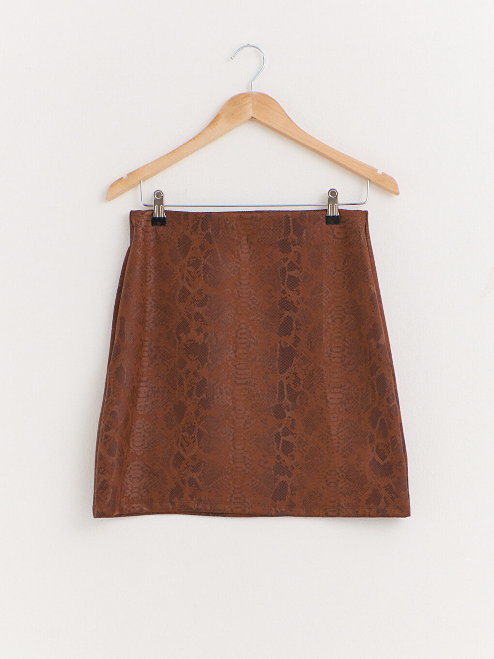 Юбка с эластичной резинкой на талии-1