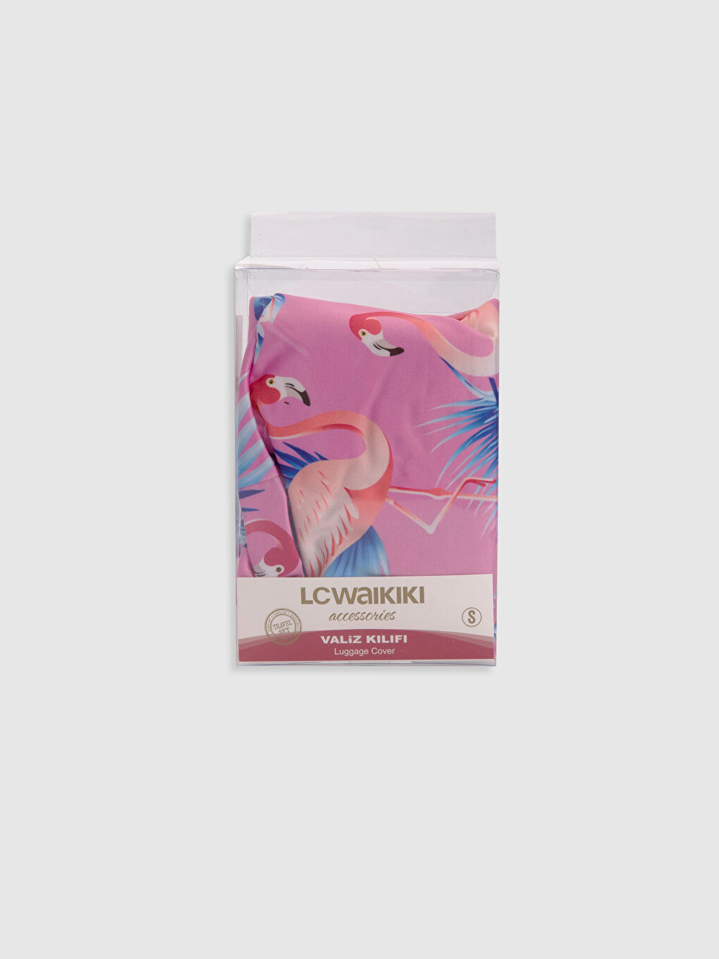 Fuşya Küçük Boy Valiz Kılıfı-2