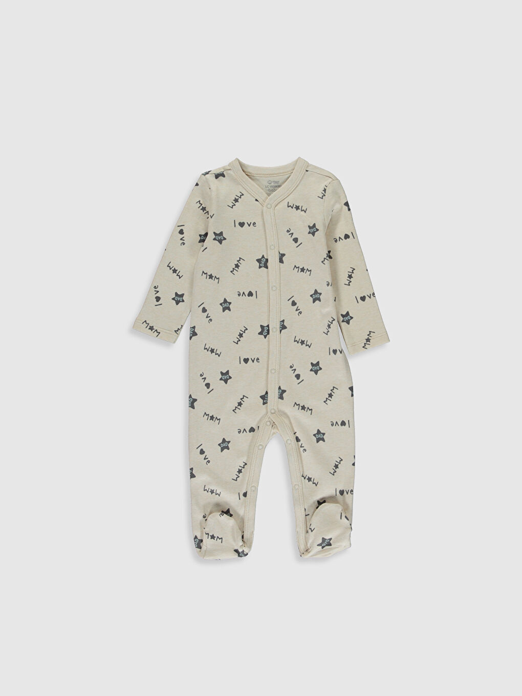 Organic Cotton Newborn Patterned Set 3 Pieces-5