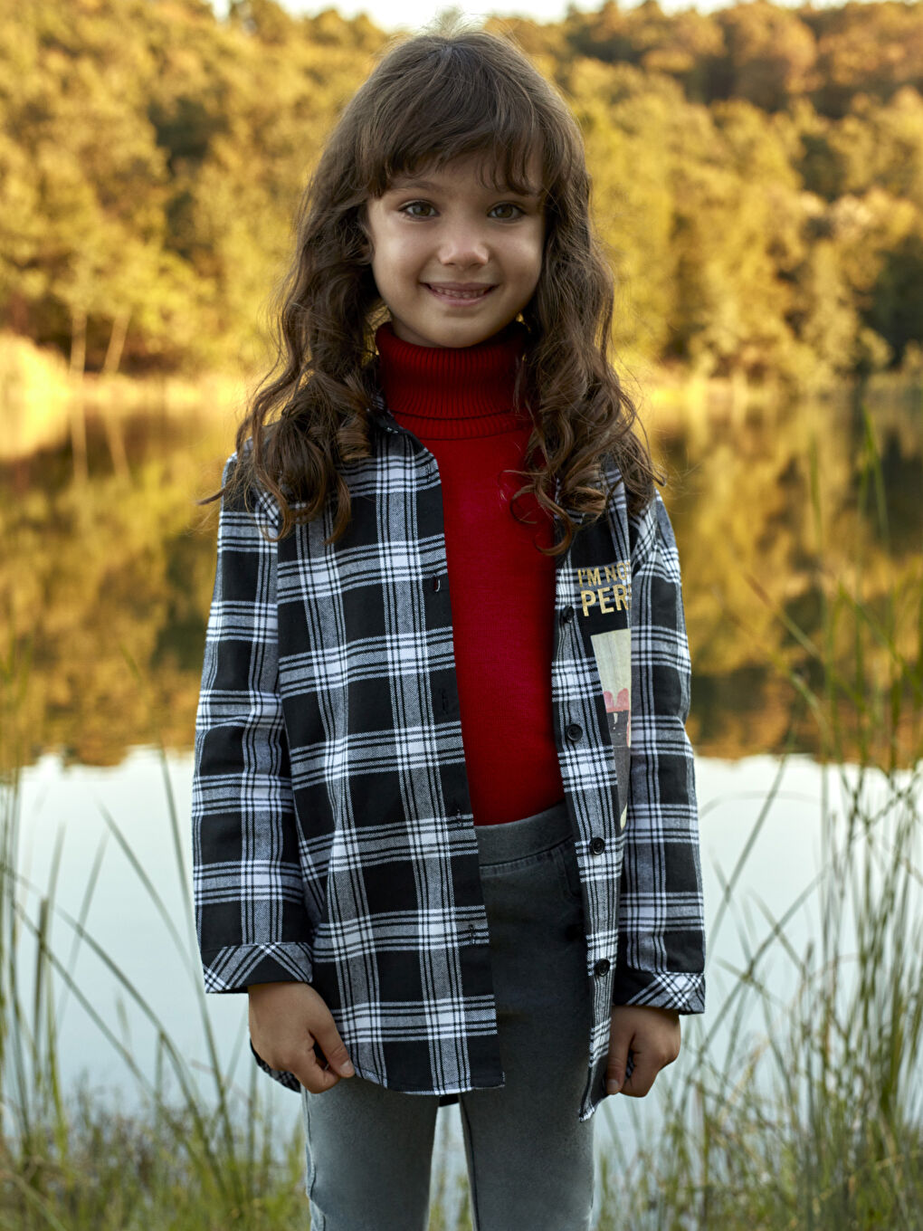 Siyah Ekoseli Gömlek