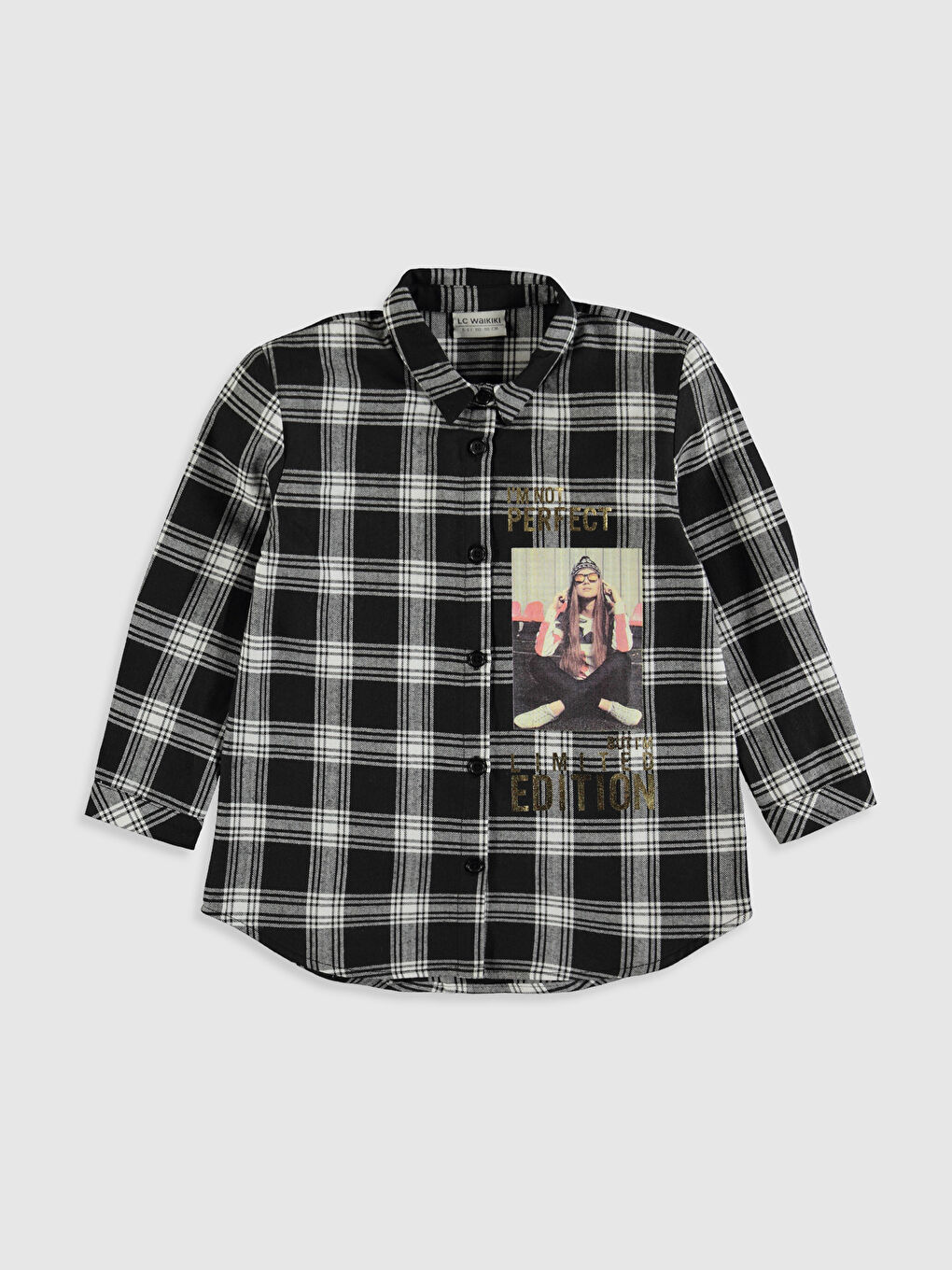 Siyah Ekoseli Gömlek-1