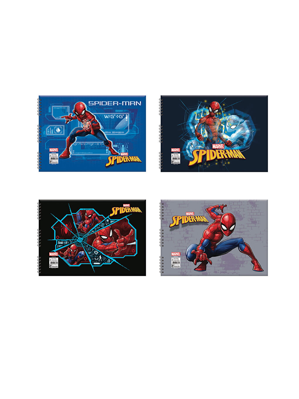 Keskin Kırtasiye Spiderman Resim Defteri-1