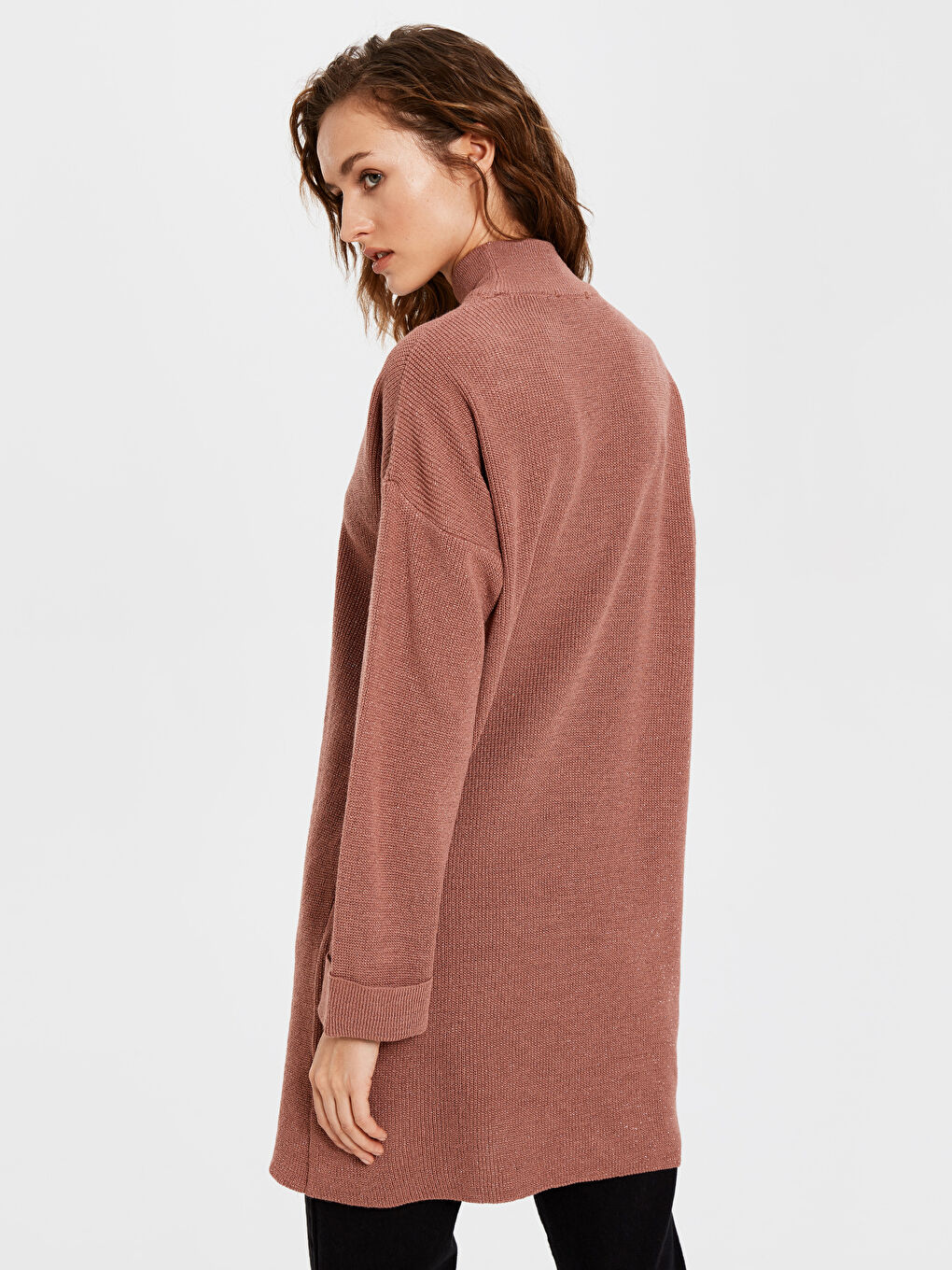 Pembe Gül Kurusu Tunik-3