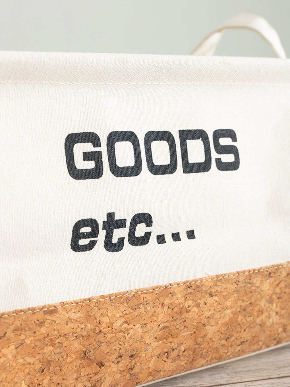 Siyah Baskılı Organizer Sepet-1